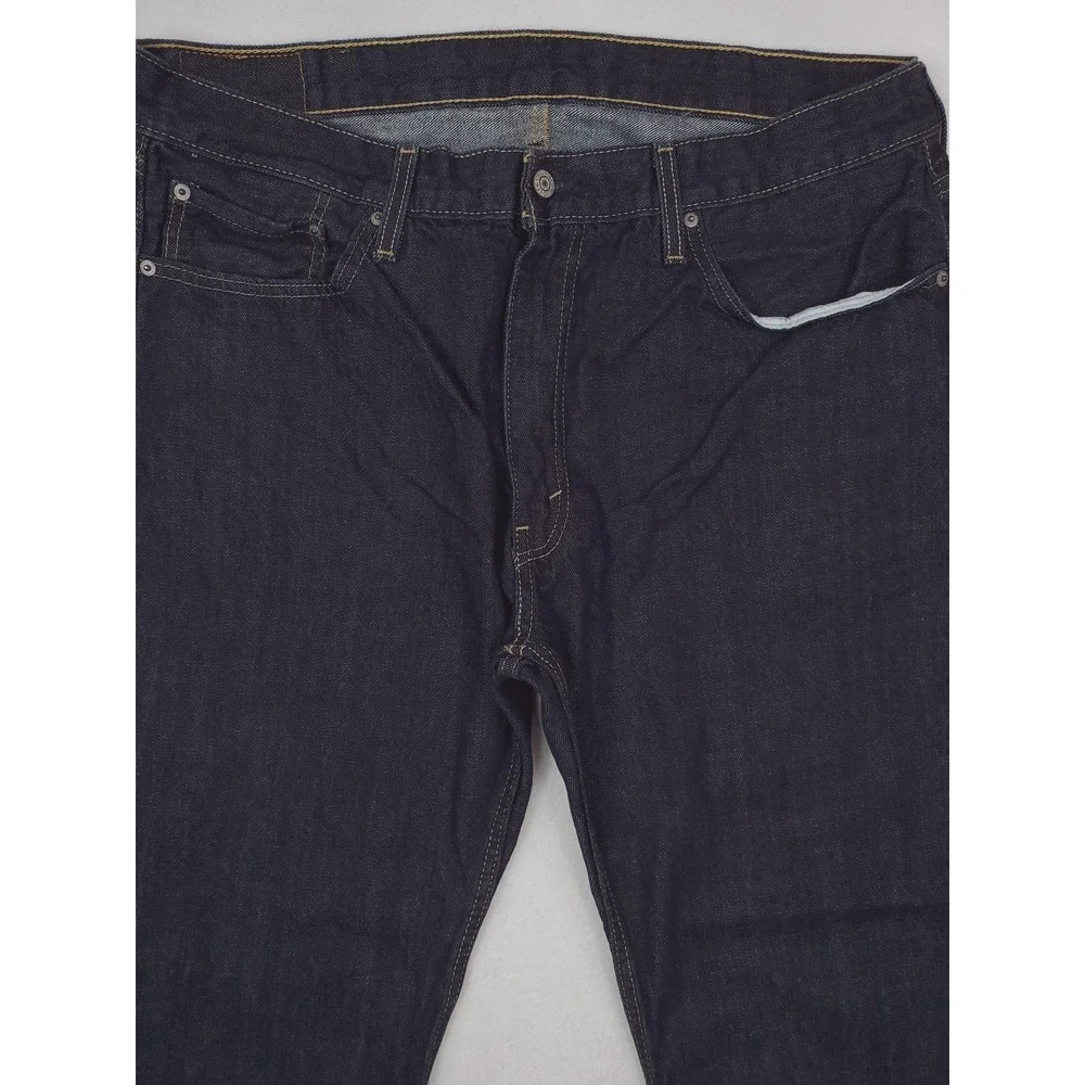 Levis 559 Jeans Mens 38x30 Blue Relaxed Straight Baggy Y2K Denim Pants Dark Wash